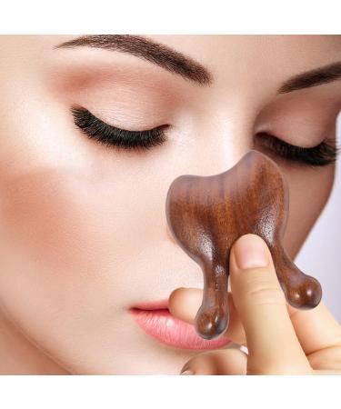 Beaupretty 2-Piece Wooden Facial & Body Massage Device - Multifunctional Acupuncture Tool for Relaxation & Wellness - Buy Online on GoSupps.com