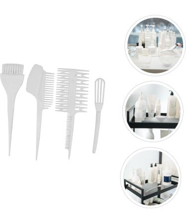 Ipetboom Set Hair Tint Brush Highlight Comb Hair Color Kit Hair Dye Brush Tool Hair Dye Coloring Kit Applicator Tint Hair Coloring Tools Mixing Tint Bowl T Tool Kits Hairdressing Tool White - Buy Online on GoSupps.com