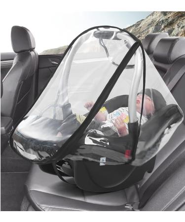 Cysocool Universal Baby Car Seat Rain Cover - Waterproof Weather Shield with Zipper Access for Maxi-Cosi Car Seats - Buy Online on GoSupps.com