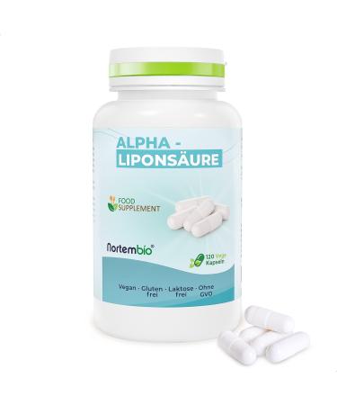 Nortembio alpha -lipoic acid - 100 veggie capsules - Dietary supplements - immune system booster - protection against oxidative damage - normal function of the nervous system.