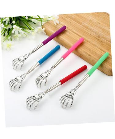 Garvalon 5-Piece Portable Massage & Back Scratching Tool Set - Stainless Steel Scratchers for Ultimate Comfort - Buy Online on GoSupps.com