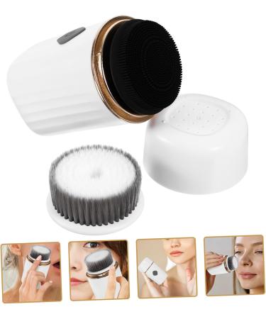 DOITOOL Electric Facial Brush Face Scrubber Electric Cleansing Brush Facial Cleaning Brush Face Brush Face Scrub Brush Face Cleaner Brush Face Washer Abs White Pores Detergent - Buy Online on GoSupps.com