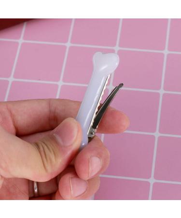 BinaryABC White Dog Bone Hair Clips - Halloween Cosplay Party Accessories 10Pcs - Buy Online on GoSupps.com