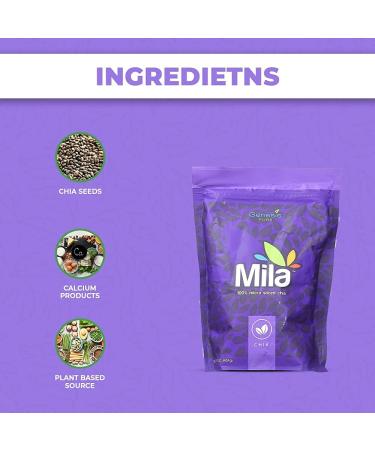 Mila Chia Seeds - Ancient Aztec Superfood in New Packaging - Buy Online on GoSupps.com