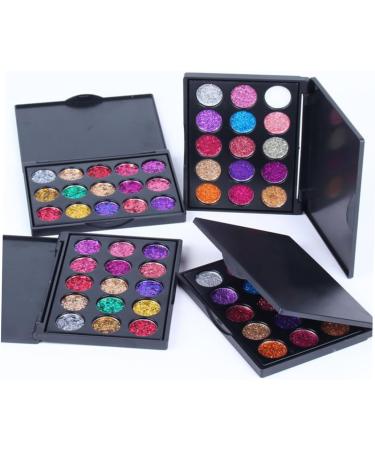Mipcase Makeup Plattete 15 Matte Eyeshadow Eye Shadow Palettes Eyeshadow Pallet Eyeshadow Palette Diamond Sequins - Buy Online on GoSupps.com