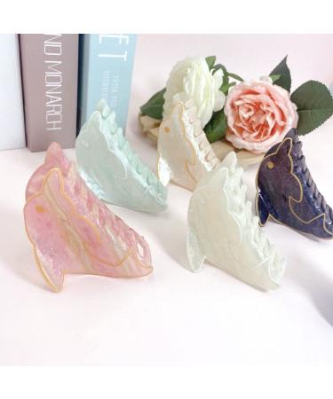 Dolphin & Shark Hair Claw Clips Set - Acetic Acid Hair Accessories for Girls & Women - Buy Online on GoSupps.com