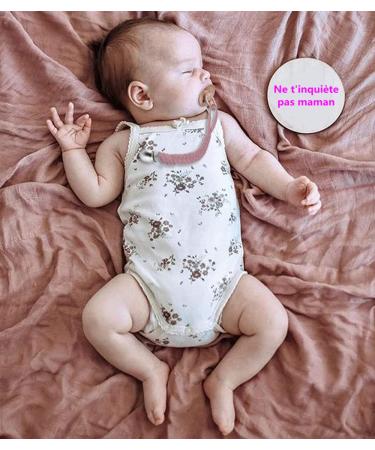 Shop LATRAT 4-Piece Cotton Pacifier Chain Set | Durable Fabric Attachments for Babies | Stylish Bibs & Triangular Design - Buy Online on GoSupps.com