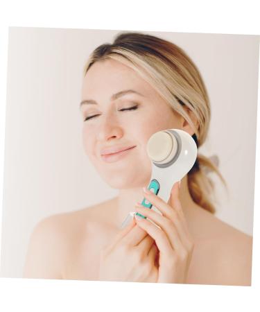 Mikinona 1 Set Facial Cleansing Brush Makeup Remover Brush Cleaning Brush Electric Face Washing Brush Electric Cleaner Brush Pore Cleaner Electric Face Cleaner Pores Abs Washbasin - Buy Online on GoSupps.com