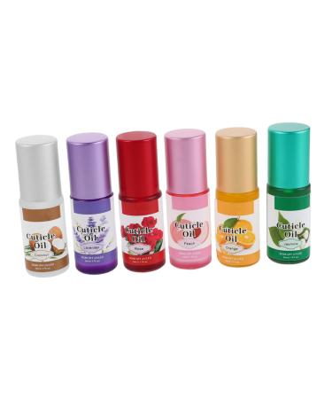 SMASOLO 6pi ces Huile De Soin Pour Ongles Flacon Huile Pour Cuticules Pour Ongles Pour Cuticules