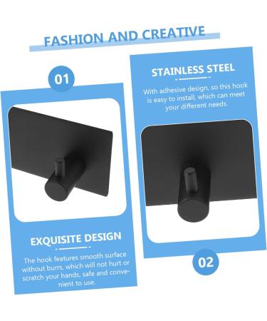 ABOOFAN Coat Hook Towels Heavy Duty Clothes Rack Entryway Hat Hook Hooks Coat -Mounted Clothes Hook - Buy Online on GoSupps.com