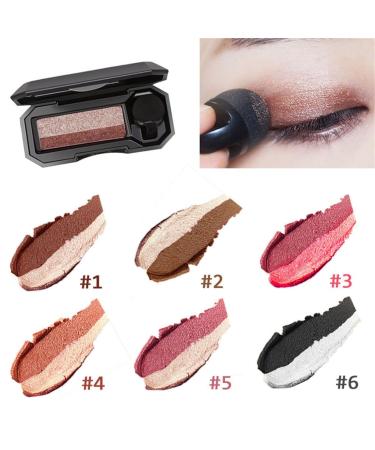 Buy Perfect Dual Color Eyeshadow Palette - Highly Pigmented & Long Lasting Glitter Eye Makeup (#2) - International Shipping Available - Buy Online on GoSupps.com