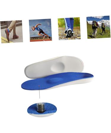 NOLITOY Heavy-Duty Orthotic Insoles for Flatfoot | Supportive Shoe Pads for Sports | Plantar Inserts for Adults - 29.5x10.1cm - Buy Online on GoSupps.com