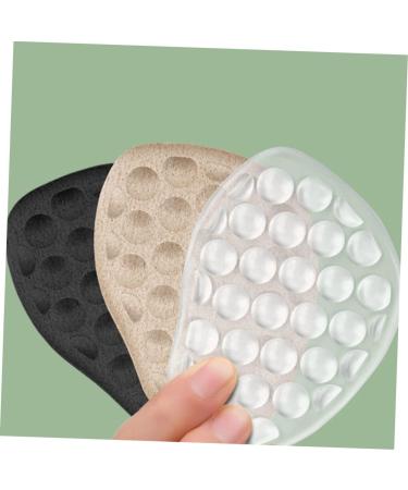 NOLITOY 30 Pairs High Heel Forefoot Pads | Comfortable Flannel Cushion Sleeves & Stickers for Metatarsal Support - Perfect for All Types of Heels - Buy Online on GoSupps.com