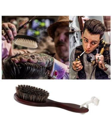 Grendly 2X Horse Hair Wave Beard Brush & Large Curved Comb - Natural Hair Styling Tools for Men | International Shipping - Buy Online on GoSupps.com