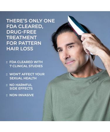 Hairmax ULTIMA 12 Classic Laser Comb for Hair Growth | FDA Cleared Treatment for Men & Women | Thinning Hair Solution for Denser, Fuller Hair | Spot or Full Scalp Growth Products - Buy Online on GoSupps.com