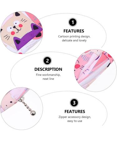 Shop Lurrose 2-Pack Leather Menstrual Hygiene Bags | Eco-Friendly Travel Makeup & Towel-Keeping Bags - Buy Online on GoSupps.com