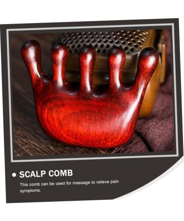 Tovinanna 3-St Massaging Wooden Comb - Antistatic Scalp Massage Tool | Miniature Dolls House & Sandalwood Curling Device - Buy Online on GoSupps.com