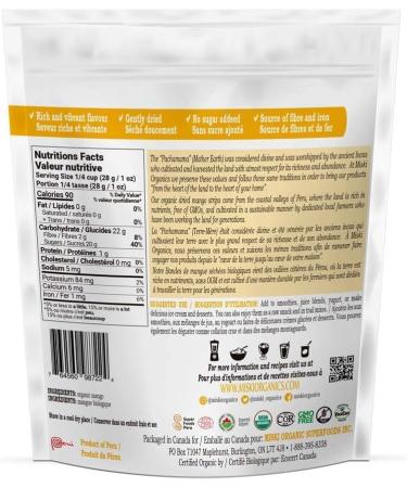 MISKI ORGANICS Mango Strips 80 g - Buy Online on GoSupps.com