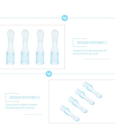 Healifty 8 Pcs Ear Wax Cleaner Replacement Kit - Ear Pick Accessories for Ear Wax Removal - Pack of 1 - Buy Online on GoSupps.com