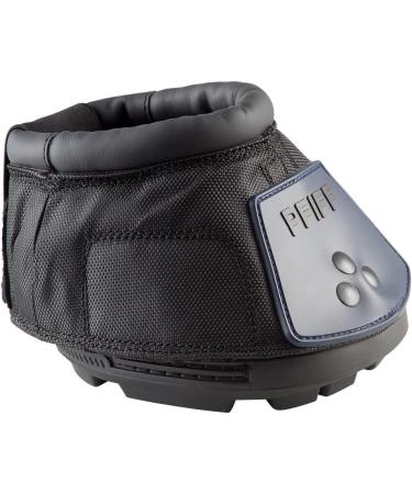 PFIFF 102855 Non-Slip Shock-Absorbing Hoof Boot for Horses - Black-Blue - Buy Online on GoSupps.com