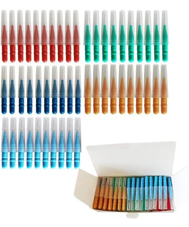 Jrpzcv 50pcs Interdental Brush & Dental Floss Head - Effective Oral Hygiene Tool for Teeth Cleaning & Toothpick Use - Buy Online on GoSupps.com