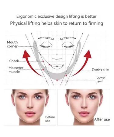 Invisible Facial Lifting Tape - Instant V-Shaped Face Lift for Wrinkles & Jowls | 100 Patches for Tightening Smile Lines & Neck Wrinkles - Buy Online on GoSupps.com