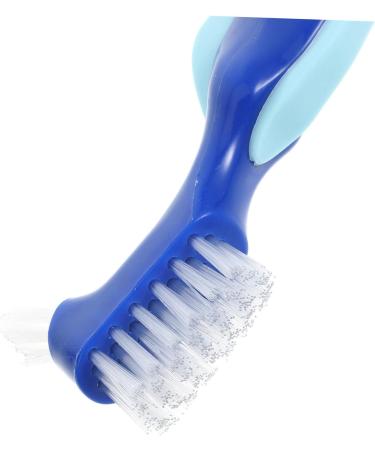 Buy Sewoart Double-Sided Prosthesis Toothbrush Set for Seniors - 4 Pieces Travel-Friendly Prosthetic Brushes - Buy Online on GoSupps.com