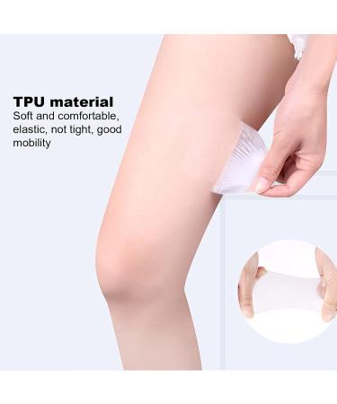 Thigh Anti-Friction Pads - 10 Unisex Transparent Knee & Calf Patches for Outdoor Comfort - Buy Online on GoSupps.com