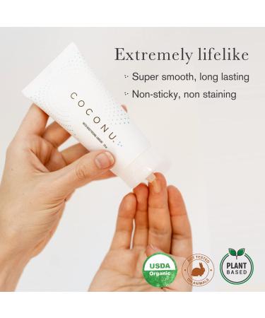 Coconu Hemp Infused Body Oil | Relaxing Massage Therapy for Couples | 3 oz Vegan Coconut Oil Blend | Edible & Fragrance-Free - Buy Online on GoSupps.com