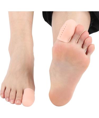 01 Gel Toe Caps - Pain-Relieving Portable Toe Covers with Holes for Ingrown Toenails & Chicken Eyes - Bubble Bl Color | International Shipping - Buy Online on GoSupps.com