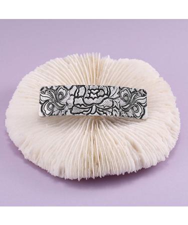 DYNWAVE 5x Classic Floral French Spring Barrette Celtic Metal Hair Clip Hairpin Clasp - Buy Online on GoSupps.com