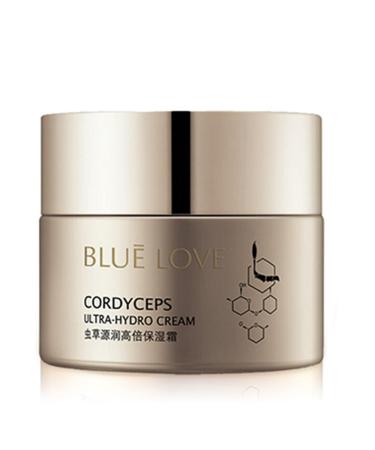 BLUE LOVE Cordyceps Hydrating Face Cream - Anti-Aging Moisturizer for Dry Skin Deep Nourishment for Men & Women All Skin Types Non-Greasy Formula - Buy Online on GoSupps.com