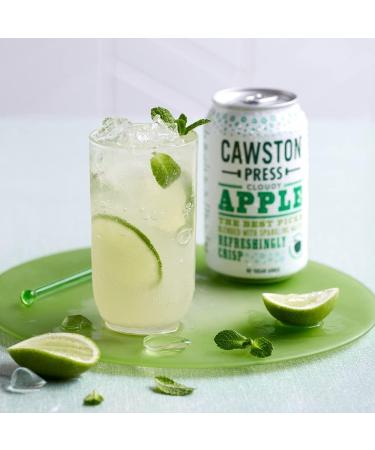 Cawston Press Sparkling Apple Cans with Squeezed Juice 330ml - Buy Online on GoSupps.com