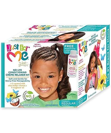 Just For Me No Lye Relaxer Kit Regular - 40021347 | International Shipping Available - Buy Online on GoSupps.com