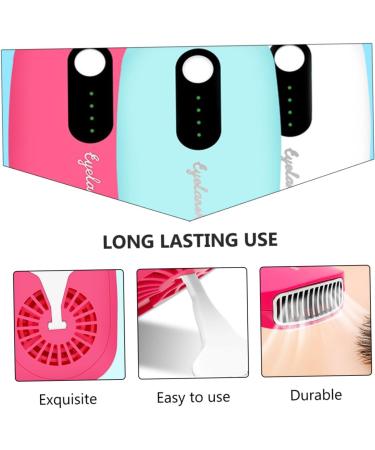 VINTORKY 1pc Eyelash Hair Dryer Fake Eyelashes Eyelash Blower Make up Tools LED Eyebrow Clip Lash Drying Portable Lash Blower Fake Lashes Makeup Accessory Makeup Tool Mini Abs Charge Fan - Buy Online on GoSupps.com
