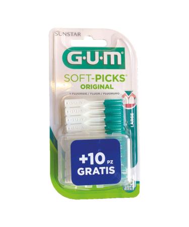 GUM Soft Picks Original SCOV - Gummi Large X50 | Dental Care for Healthy Gums - Fast International Shipping - Buy Online on GoSupps.com