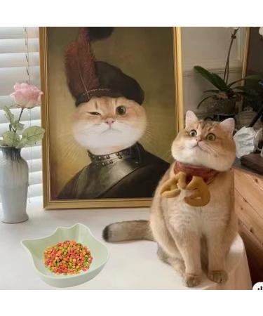 3 Pcs Cat Feeding Bowls Anti Slip Multipurpose Cat Food Bowls Plastic & Cute Pet Bowl Cat Dish for Wet Food and Water Cat Bowls for Indoor Cats Kittens Puppies (Three color A cat's paw) Three color A cat's paw - Buy Online on GoSupps.com