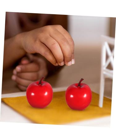 ABOOFAN 60 Pcs Artificial Apple Fruit Model Prop Decoraciones Para Salas De Play Food Apples Model Food Toy Faux Apples Emulated Fruit Model Wedding Decor Accessories Window Foam - Buy Online on GoSupps.com