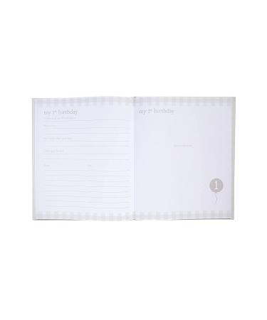 Little Pear Gingham Baby Memory Book with Ink Pad  Gender-Neutral Babyprint Keepsake  Milestone Photo Album  Gray Gingham Baby Book - Buy Online on GoSupps.com