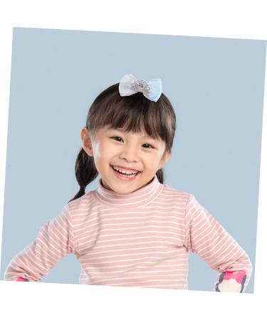 Beaupretty Elegance Kids bow hairpin bow hair tiara crown hair bow hair clips pink kids ribbon bows clips side hair barrettes hair bows for girls kids bows little girl bride Ribbon Graceling - Buy Online on GoSupps.com