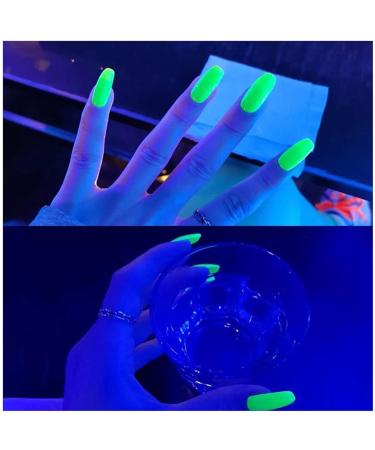 Jascherry 8 Colors Neon Light Poly Nail Gel - Fluorescent Acrylic Nail Extension Gel for Beginners - Bright Builder Gel for Stunning Nail Designs - Buy Online on GoSupps.com