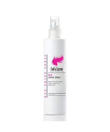 CoCo La Rue Hair Shine Spray with Botanicals -Extra Hold- Vitamins Hairspray for Women 4oz (1pack) -Lightweight Formula-Fuller Hair- Free Of Artificial Colors Shine Spray (1-Pack)