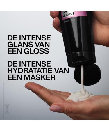 Redken For Colored Hair Intense Shine and Hydration Cleans Without Weighing Down pH Formula with Glycerin and Fatty Acids Acidic Color Gloss 1Min GlossinMask 250ML - Buy Online on GoSupps.com