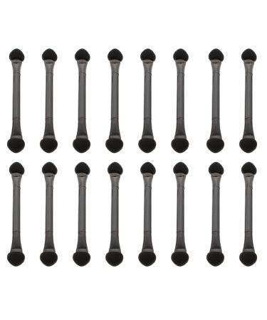 FOMIYES Makeup Blending Sponge 30 Pcs Double- End Eyeshadow Disposable Eyeshadow Sponge Eyeshadow Stick Eye Makeup for Girls Women Cosmetic Tool Eyebrow Brush Applicator