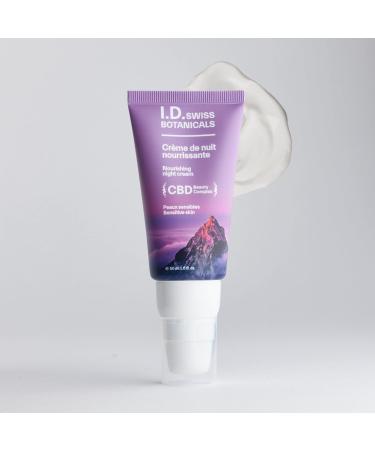 I.D. SWISS BOTANICALS - Nourishing Night Cream - Vitamin C Serum - Hyaluronic Acid - Silicone Free - Vegan - 50ml - Buy Online on GoSupps.com