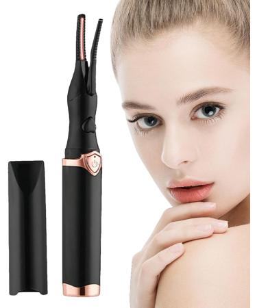 Heated Lash Curler | Portable Eyelash Curler Heated Eyelash Curler with Intelligent Temperature Control for Both Natural and False Eyelashes Hurtless Natural Curling - Buy Online on GoSupps.com