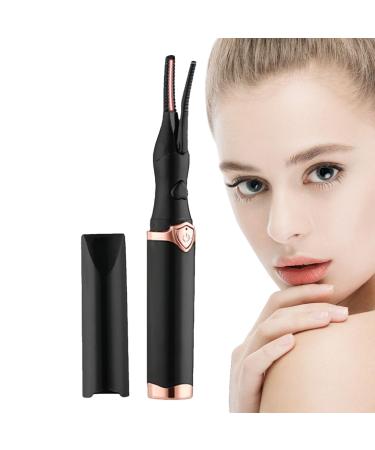Heated Lash Curler | Portable Eyelash Curler | USB Heated Eyelash Curler Wand with Intelligent Temperature Control for Both Natural and False Eyelashes