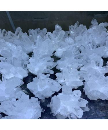 Home Decoration 1pcs Natural Crystal Cluster Raw Quartz White ReikiStones Crystal Point Specimen Home Decoration Ra Crystals Stones ZJGIDTEM (Size : 700-800g) - Buy Online on GoSupps.com