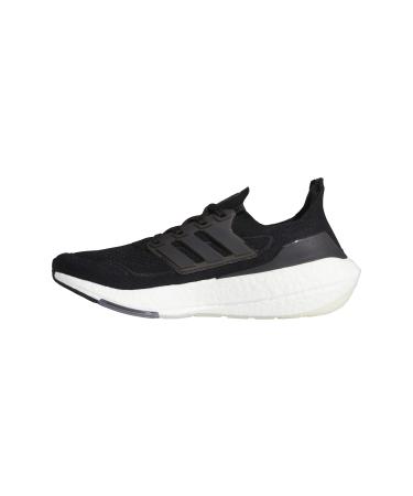 adidas Men's Ultraboost-21 Running Shoes 10 Black/Black/Grey