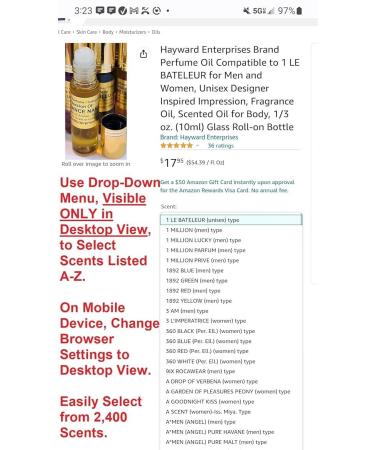 HYWD ENTERPRISES Brand Cologne Oil Compatible to CO...ACH GREEN for Men Fragrance Rendition Eau de Parfum 1/3 oz. (10ml) Glass Roll on - Buy Online on GoSupps.com